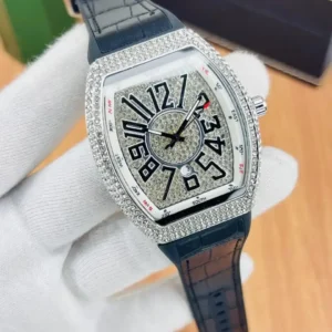 Diamond Stone Men's Luxury Fashion Watch