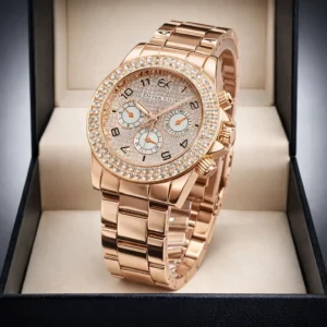 Women's Sparkling Crystal Details For Glam Lovers Watch